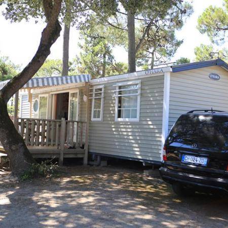 Location-Prestige-3 chambres-TV-Draps-Wifi-Camping-Les Genêts-Vendée