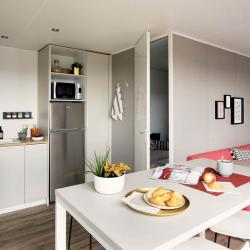Séjour-Confort-moderne-2 chambres-Camping-Les Genêts-Vendée