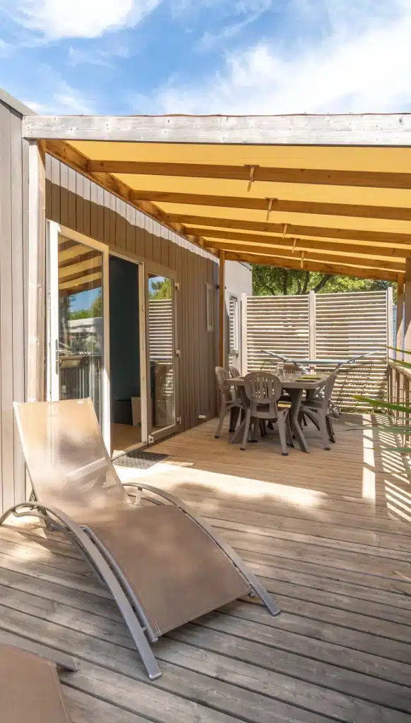 Mobil-home tout confort en location dans un camping 5 étoiles à Saint-Hilaire-de-Riez