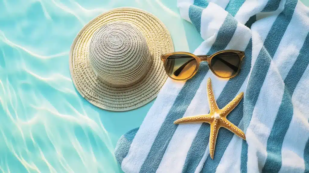 Familles profitant de la piscine du camping en bord de mer à Saint-Hilaire-de-Riez